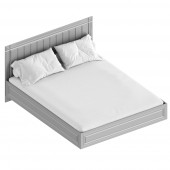 Кровать "Вита" 1,6 (серый) | каркас